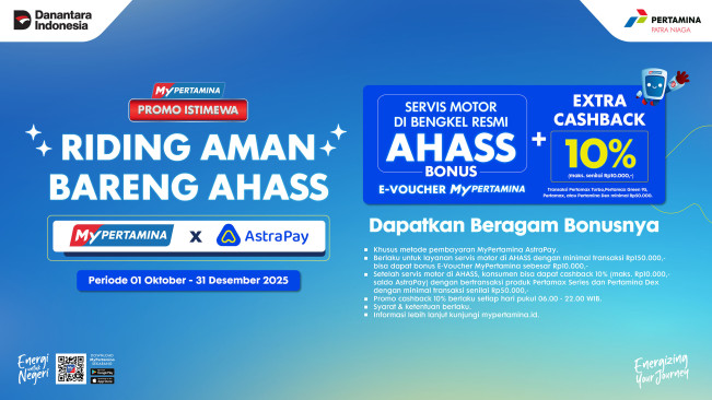 Promo MyPertamina 12 Oktober 2025. (mypertamina)